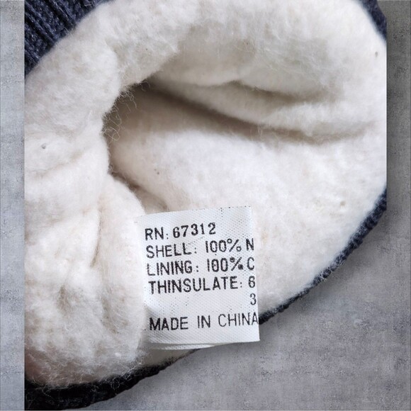 Women’s Large HEAD Thinsulate Winter Gloves Black Red Blue Insulated Ski - Picture 7 of 12